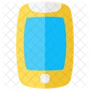 Mobile Phone Computer Hardware Computer Component Flat Color Icon Icon