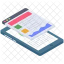 Mobile Analytics Data Analytics Infographic Icon