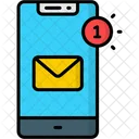 Mobile Phone Notification Mobile Push Icon