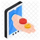 Mobile Pills Tablets Capsules Icon