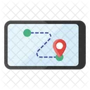 Mobile Location Mobile Pinpointer Map Location Icon