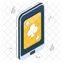 Mobile Poker Card  Icon