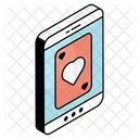 Mobile Pokerkarte Spielkarte Casinokarte Icon