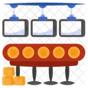 Mobile Production Line  Symbol