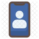 Mobile Profile  Icon