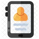 Mobile Account Mobile Profile Online Account Icon