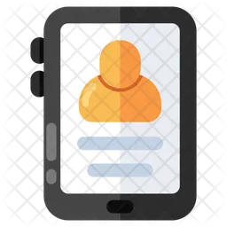 Mobile Profile  Icon