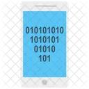 Mobile Programming Mobile Development Binary Icon