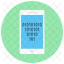 Mobile Programming Mobile Development Binary Icon