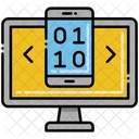 Mobile Programming Mobile Development Mobile Coding Icon