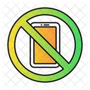 Mobile Prohibition Forbidden Restricted Icon