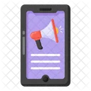 Online Marketing Mobile Promotion Online Promotion Icon