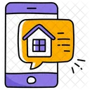 Mobile Property Chat Mobile Communication Mobile Message Icon