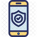 Mobile Protection Security Icon