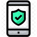Mobile Protection Security Icon
