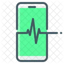 Mobile Pulse Mobile Waves Diagnostics Icon