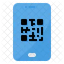 Qr Code Smartphone Scan Icon
