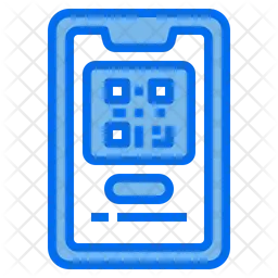 Mobile Qr Code  Icon