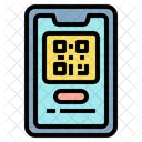 모바일 Qr 코드 Qr 코드 바코드 스캔 아이콘