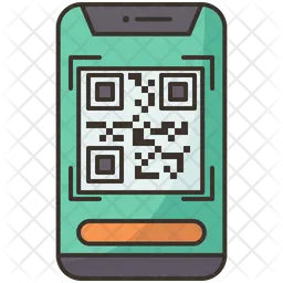 Mobile Qr Code  Icon