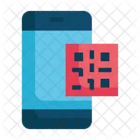 Mobile Qr Code  Icon