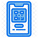 Mobile Qr Code Qr Code Barcode Scan Icon
