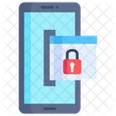Mobile Ransomware Technology Hacker Icon