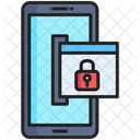 Mobile Ransomware Technology Hacker Icon