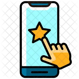 Mobile Rating Review  Icon