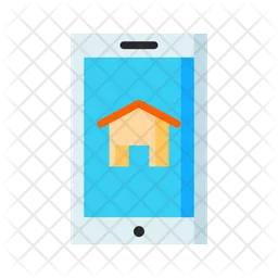 Mobile Real Estate  Icon