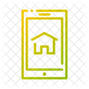 Mobile Real Estate Online Property Booking Mobile Property Icon