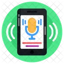 Mobile Recorder Sound Recorder Voice Recorder Icon