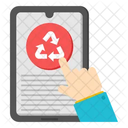 Mobile recycling  Icon