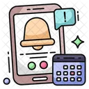Mobile Reminder Mobile Schedule Mobile Planner Icon