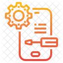 Smartphone Service Support Icon