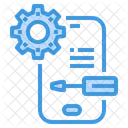 Smartphone Service Support Icon