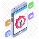 Mobile Setting Mobile Management Mobile Repair Icon
