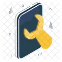Mobile Management Mobile Setting Mobile Repair Icon