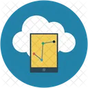 Icloud Online Graphs Icon