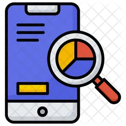 Mobile research  Icon