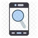 Mobile Search Phone Marketing Icon
