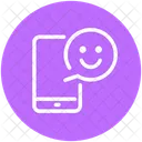 Mobile Like Happy Icon