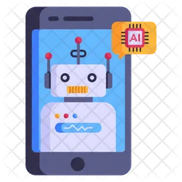 Mobile Robot  Icon