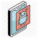 Mobile Robot Smartphone Rabot Phone Rabot Icon