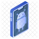 Mobile Robot Artificial Intelligence Ai Icon