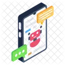 Mobile Assistant Mobile Robot Phone Robot Icon