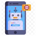 Mobile Robot  Icon