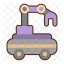 Mobile Robot Smartphone Phone Robot Icon
