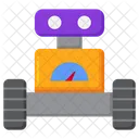 Mobile Robot Smartphone Phone Robot Icon