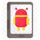 Mobile Robot Artificial Intelligence Ai Icon